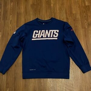 New York Giants Nike Therma-fit Crewneck